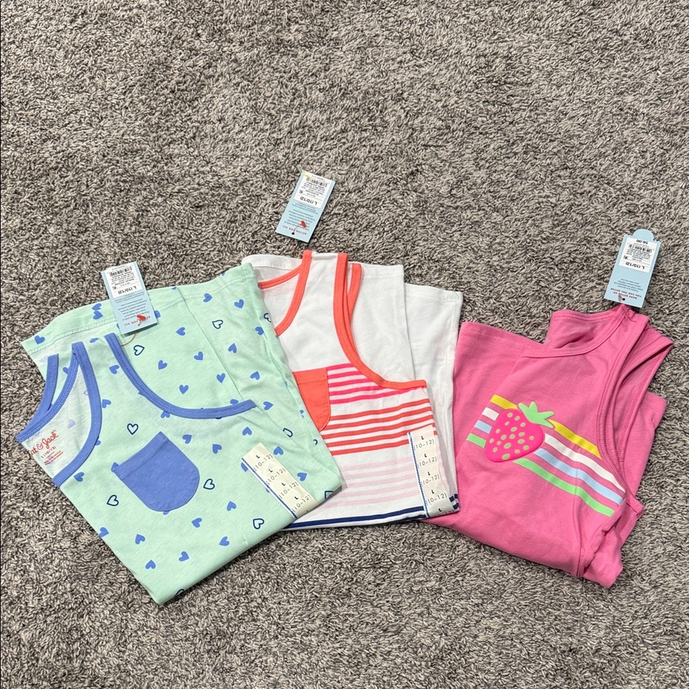 NWT! Target Cat & Jack Girls Tank Top Lot